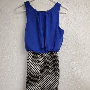 Dress - Sapphire Dolls - Small - Blue